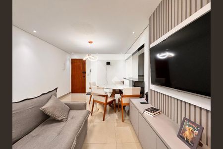 Sala de apartamento à venda com 2 quartos, 140m² em Vila Metalúrgica, Santo André
