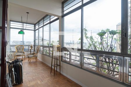 Apartamento para alugar com 170m², 3 quartos e 2 vagasVaranda da Sala e do Quarto 1