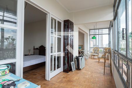 Apartamento para alugar com 170m², 3 quartos e 2 vagasVaranda da Sala e do Quarto 1