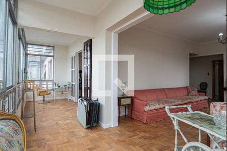 Apartamento para alugar com 170m², 3 quartos e 2 vagasVaranda da Sala e do Quarto 1