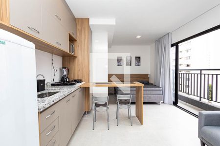 Studio para alugar com 31m², 1 quarto e sem vaga Studio para alugar com 31m², 1 quarto e sem vagaCozinha