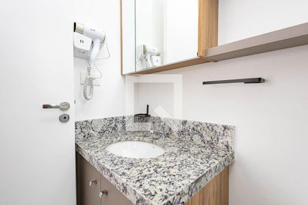 Studio para alugar com 31m², 1 quarto e sem vaga Studio para alugar com 31m², 1 quarto e sem vagaBanheiro