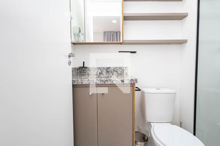 Studio para alugar com 31m², 1 quarto e sem vaga Studio para alugar com 31m², 1 quarto e sem vagaBanheiro