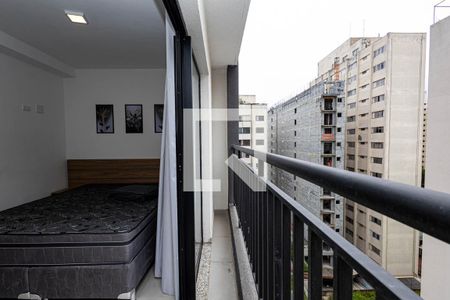 Studio para alugar com 31m², 1 quarto e sem vaga Studio para alugar com 31m², 1 quarto e sem vagaSacada