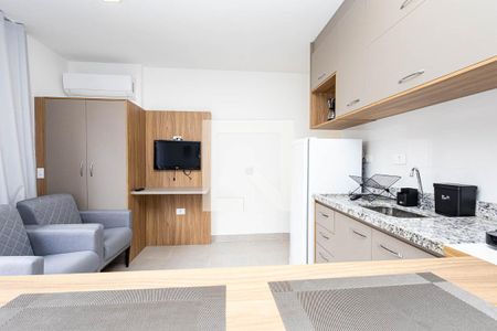 Studio para alugar com 31m², 1 quarto e sem vaga Studio para alugar com 31m², 1 quarto e sem vagaCozinha