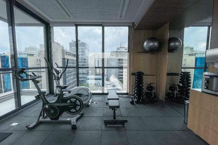 Studio à venda com 31m², 1 quarto e sem vaga Studio à venda com 31m², 1 quarto e sem vagaÁrea comum - Academia