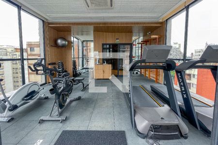 Studio à venda com 31m², 1 quarto e sem vaga Studio à venda com 31m², 1 quarto e sem vagaÁrea comum - Academia