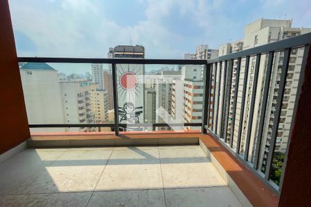 Apartamento para alugar com 30m², 1 quarto e 1 vagaVaranda