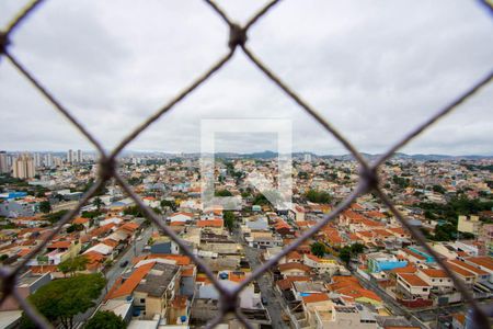 Vista da varanda gourmet de apartamento para alugar com 2 quartos, 54m² em Vila Eldizia, Santo André