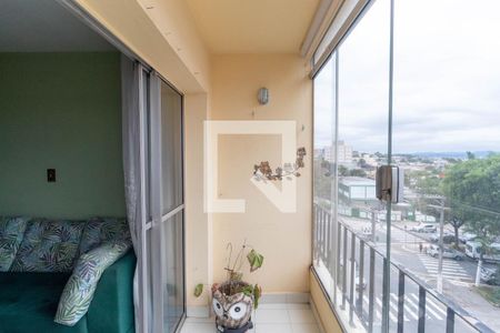 Varanda da Sala de apartamento para alugar com 3 quartos, 68m² em Parque Boturussu, São Paulo