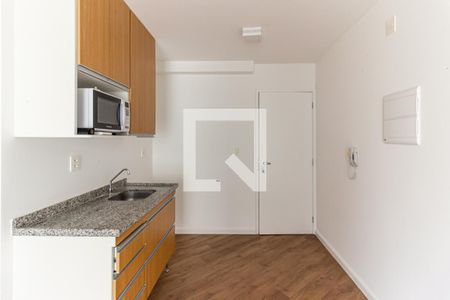 Cozinha de kitnet/studio para alugar com 1 quarto, 29m² em Vila Buarque, São Paulo