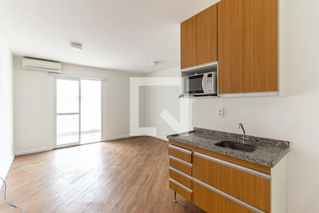 Cozinha de kitnet/studio para alugar com 1 quarto, 29m² em Vila Buarque, São Paulo