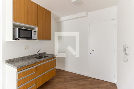 Cozinha de kitnet/studio para alugar com 1 quarto, 29m² em Vila Buarque, São Paulo