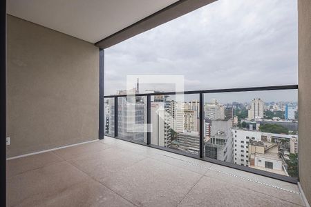 Varanda  de apartamento à venda com 3 quartos, 103m² em Jardim Paulista, São Paulo