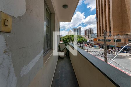 Varanda da Sala de apartamento à venda com 3 quartos, 109m² em Barro Preto, Belo Horizonte