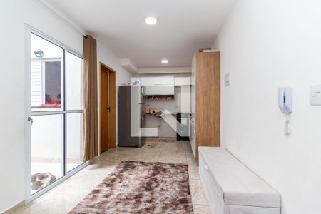 Sala/Cozinha de apartamento à venda com 2 quartos, 42m² em Vila Santana, São Paulo