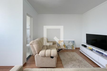 Sala de TV de apartamento à venda com 2 quartos, 93m² em Jardim Borborema, São Bernardo do Campo