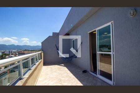 Varanda Sala de apartamento à venda com 3 quartos, 290m² em Recreio dos Bandeirantes, Rio de Janeiro