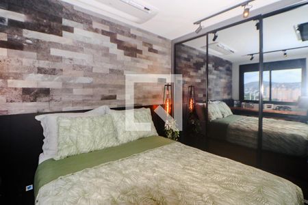 Studio para alugar com 42m², 1 quarto e 1 vaga Studio para alugar com 42m², 1 quarto e 1 vagaQuarto