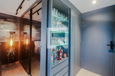 Studio para alugar com 42m², 1 quarto e 1 vaga Studio para alugar com 42m², 1 quarto e 1 vagaCozinha - Adega