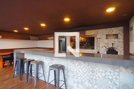 Studio para alugar com 42m², 1 quarto e 1 vaga Studio para alugar com 42m², 1 quarto e 1 vagaÁrea comum - Churrasqueira