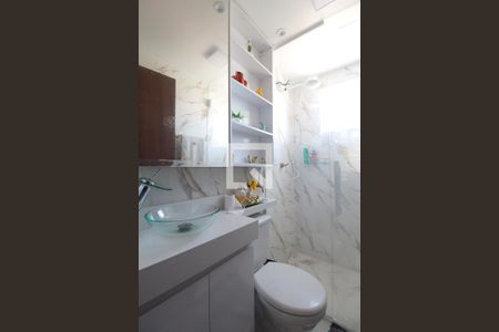 Banheiro Social de apartamento para alugar com 2 quartos, 43m² em Juliana, Belo Horizonte
