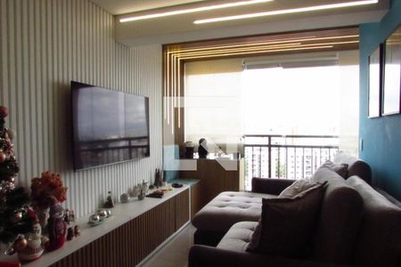 sala de apartamento para alugar com 2 quartos, 60m² em Vila São Silvestre, São Paulo