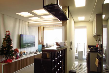 sala de apartamento para alugar com 2 quartos, 60m² em Vila São Silvestre, São Paulo