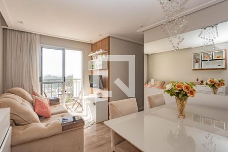 Sala de apartamento para alugar com 2 quartos, 47m² em Sacoma, São Paulo