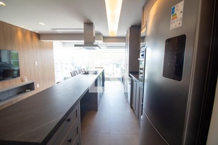 Cozinha de apartamento à venda com 3 quartos, 83m² em Jardim Caravelas, São Paulo