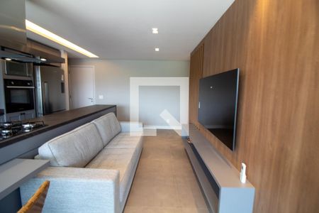Sala de apartamento à venda com 3 quartos, 83m² em Jardim Caravelas, São Paulo