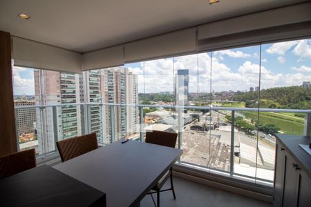 Sala de Jantar de apartamento à venda com 3 quartos, 83m² em Jardim Caravelas, São Paulo