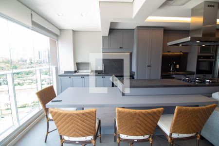 Sala de Jantar de apartamento à venda com 3 quartos, 83m² em Jardim Caravelas, São Paulo