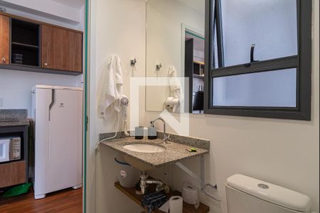 Studio à venda com 24m², 1 quarto e sem vagaBanheiro