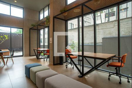 Studio à venda com 24m², 1 quarto e sem vagaÁrea comum - Coworking