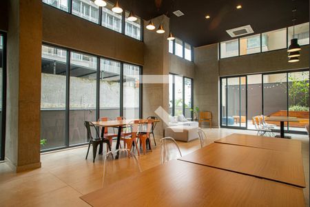 Studio à venda com 24m², 1 quarto e sem vagaÁrea comum - Salão de festas