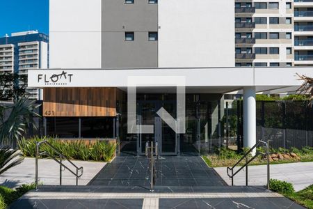 Apartamento à venda com 49m², 1 quarto e 1 vagaFachada