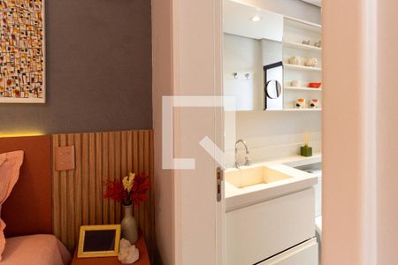 Apartamento à venda com 69m², 2 quartos e 1 vaga Apartamento à venda com 69m², 2 quartos e 1 vagaBanheiro da Suíte