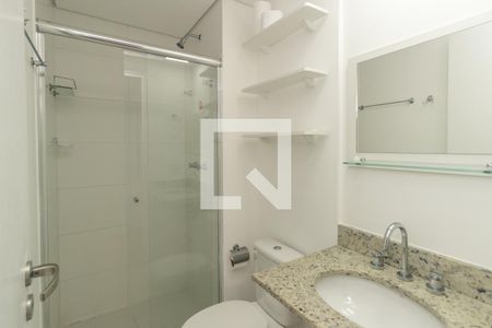 Banheiro de kitnet/studio à venda com 1 quarto, 36m² em Santa Cecilia, São Paulo
