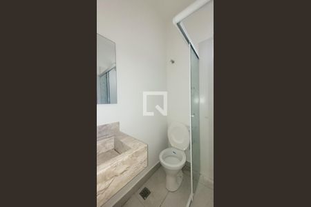 Banheiro Social de kitnet/studio para alugar com 1 quarto, 40m² em Jardim Proença, Campinas