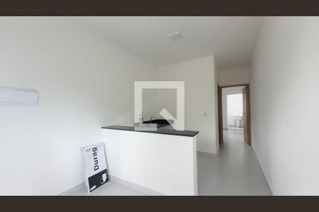 Sala / Cozinha de kitnet/studio para alugar com 1 quarto, 40m² em Jardim Proença, Campinas