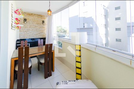 Varanda de apartamento à venda com 2 quartos, 81m² em Buritis, Belo Horizonte