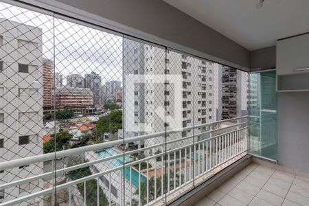 Varanda de apartamento para alugar com 2 quartos, 65m² em Santo Amaro, São Paulo
