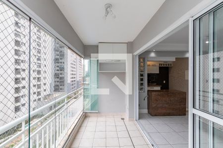 Varanda de apartamento para alugar com 2 quartos, 65m² em Santo Amaro, São Paulo
