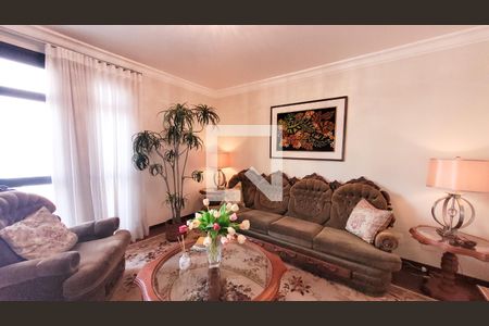 Sala de apartamento à venda com 4 quartos, 190m² em Vila Itapura, Campinas