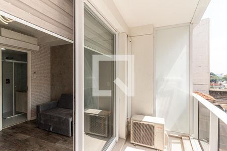 Studio à venda com 23m², 1 quarto e sem vagaVaranda