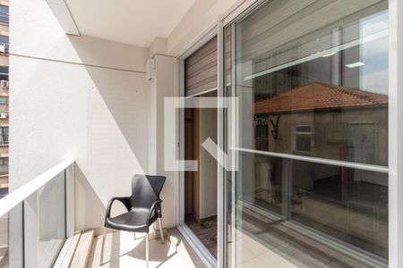 Studio à venda com 23m², 1 quarto e sem vagaVaranda