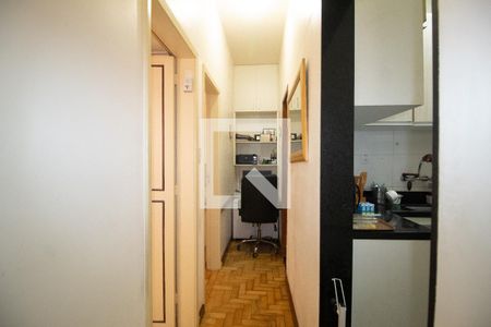 Sala - corredor de apartamento à venda com 2 quartos, 79m² em Botafogo, Rio de Janeiro