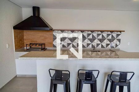Área comum - Churrasqueira de apartamento para alugar com 2 quartos, 37m² em Vila Mira, São Paulo