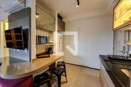 Sala / Cozinha de kitnet/studio à venda com 1 quarto, 42m² em Vila Mariana, São Paulo